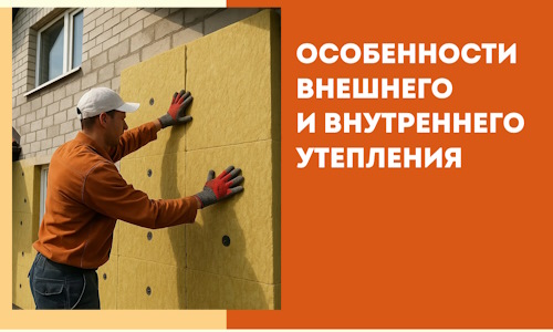 Какие особенности внешнего и внутреннего утепления в Североуральске