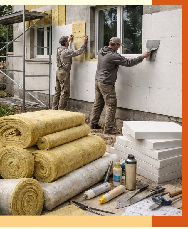 Утепление домов в Североуральске под ключ от 4326 руб/м2 | Профессионально — ТепломастерСву