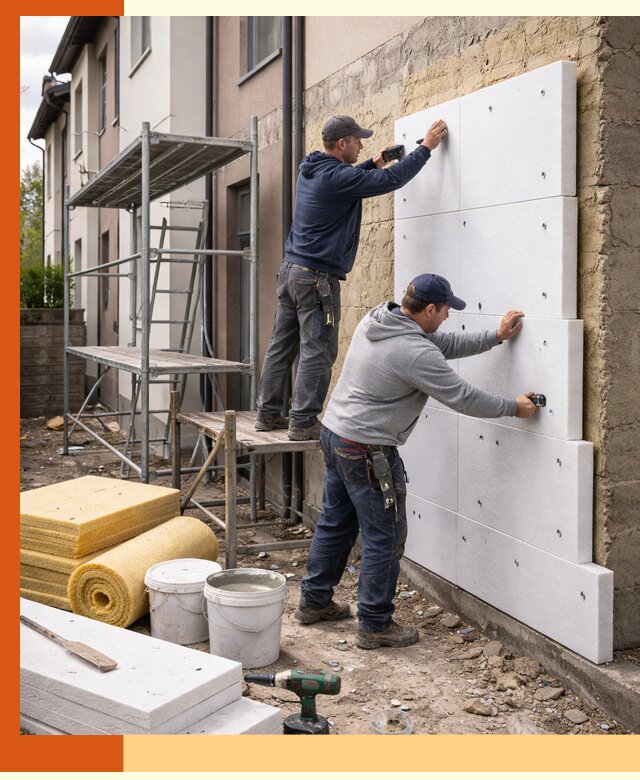 Утепление таунхауса с гарантией комфорта в Североуральске