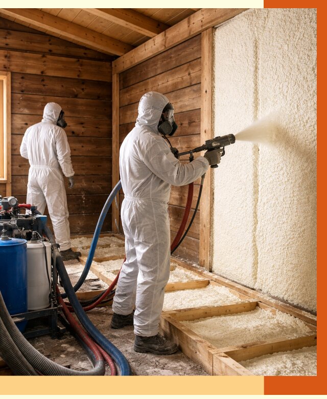 Утепление бани ппу в Североуральске под ключ от 4326 руб./м2 | ТепломастерСву - напыление и монтаж ппу