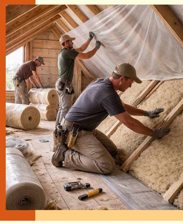 Утепление крыши изнутри в Североуральске: профессионально и надежно