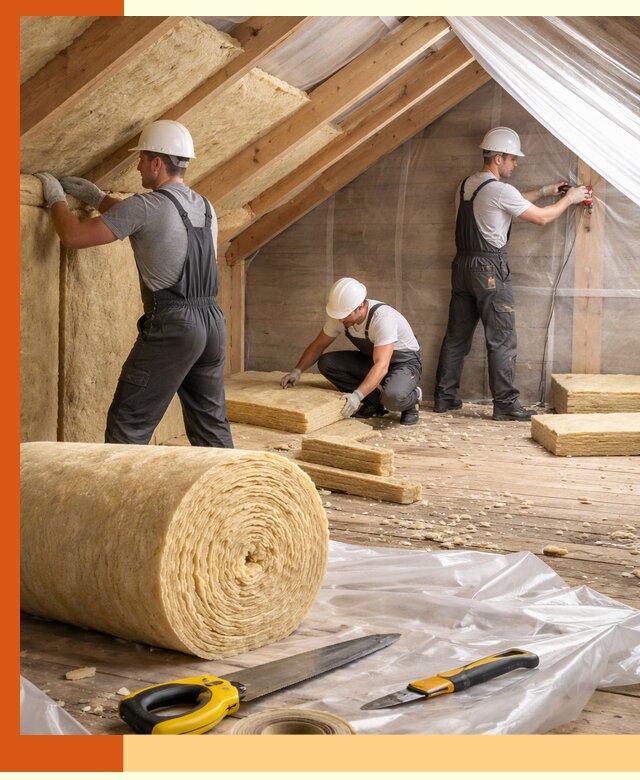 Профессиональное утепление мансарды в Североуральске качественно и надежно