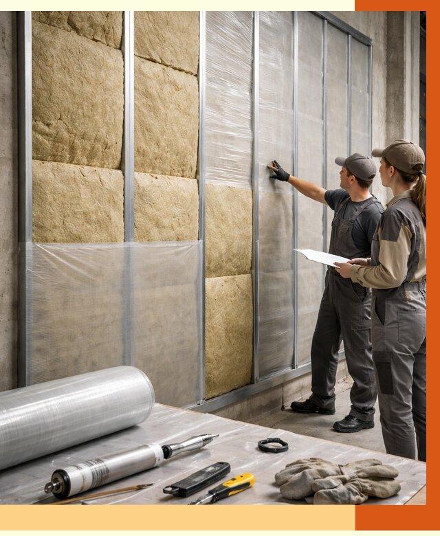 Утепление склада химсырья в Североуральске от 4635 руб. под ключ | ТепломастерСву