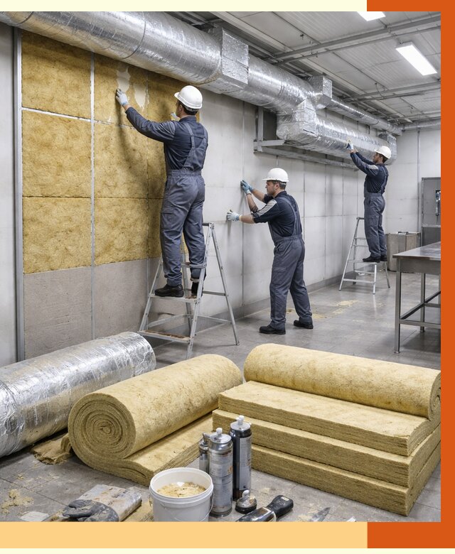 Утепление пищевого цеха в Североуральске от 12876 руб./м² — комплексно под ключ | ТепломастерСву