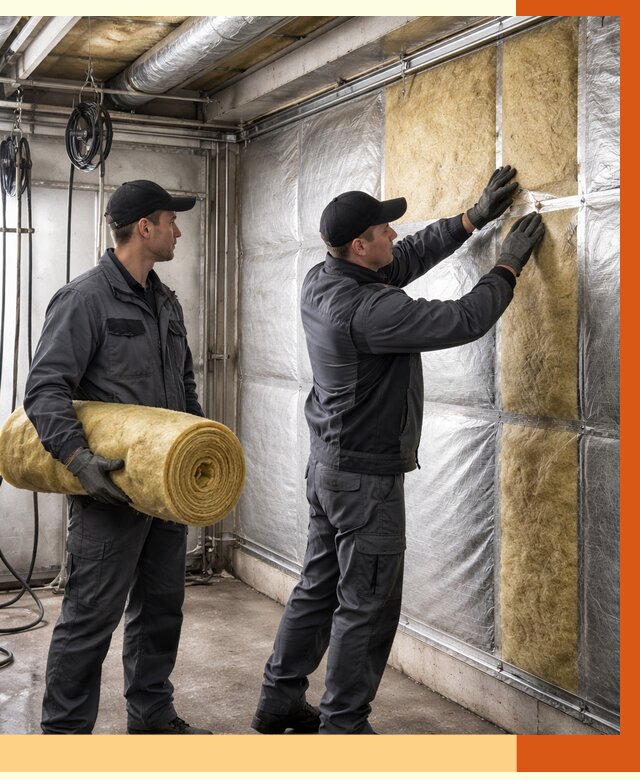 Утепление автомойки в Североуральске от 8756 руб./м2 — комплексное утепление под ключ | ТепломастерСву