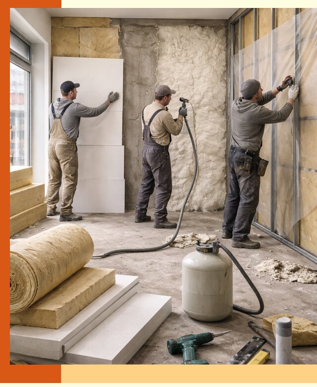 Утепление магазина в Североуральске: комплексные решения по теплоизоляции