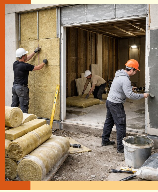 Утепление торгового павильона в Североуральске — качественно и энергоэффективно