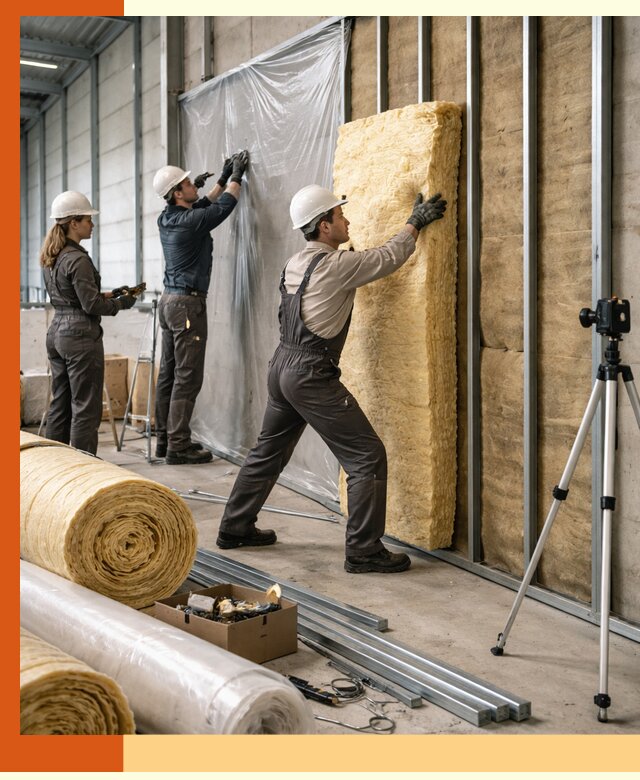 Утепление складского терминала в Североуральске профессионально и надёжно