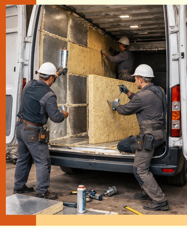 Утепление фургона-рефрижератора в Североуральске для сохранения температуры