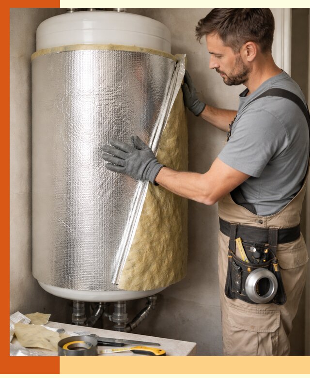 Утепление бойлера в Североуральске для снижения теплопотерь и экономии энергии