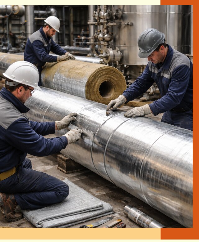 Утепление технологического оборудования в Североуральске от 4326 руб. за м2 | ТепломастерСву