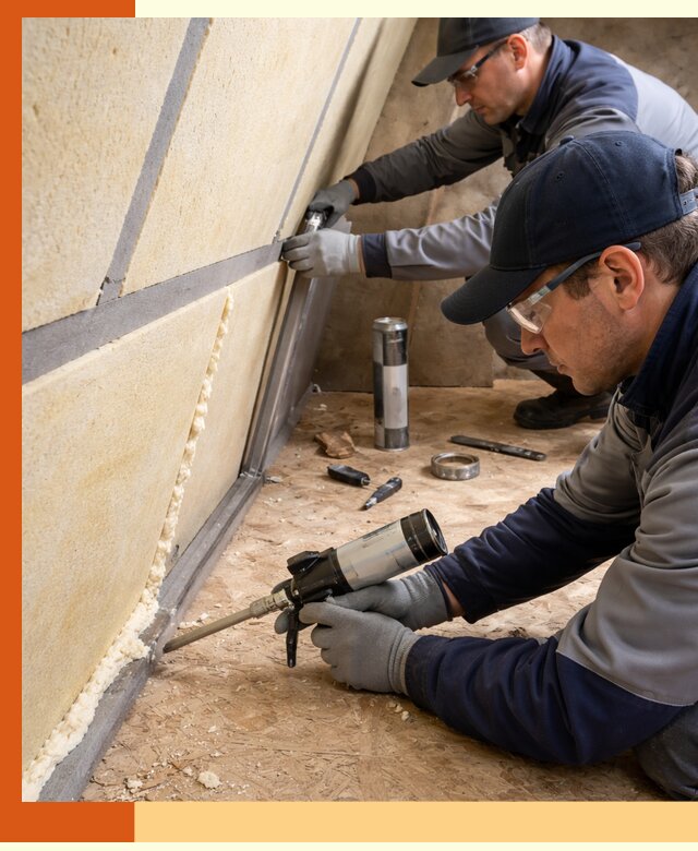 Герметизация стыков ППУ в Североуральске — надежное уплотнение швов