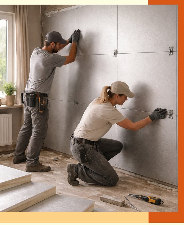 Утепление PIR панелями в Североуральске от 4326 руб. под ключ | ТепломастерСву