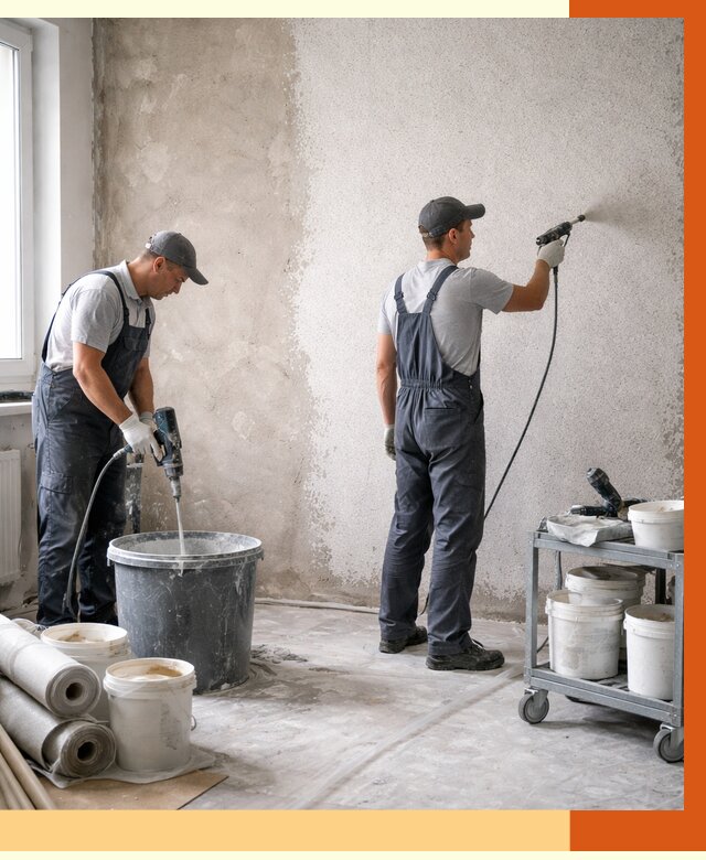 Утепление стен жидкой теплоизоляцией в Североуральске от 4326 руб/м² | ТепломастерСву