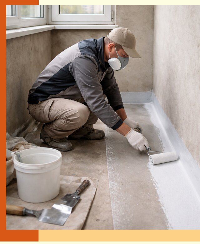 Утепление балкона жидкой теплоизоляцией в Североуральске