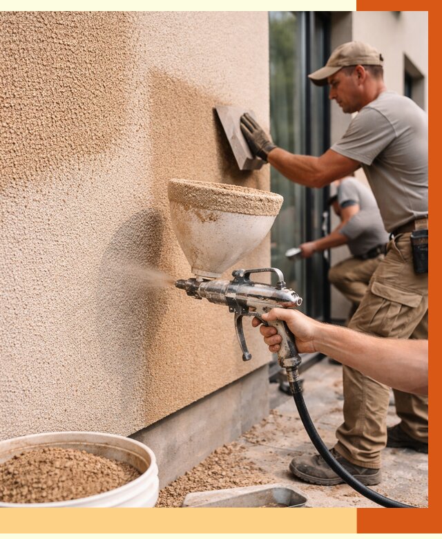 Утепление фасада жидкой пробкой в Североуральске от 4944 руб./м² под ключ | ТепломастерСву