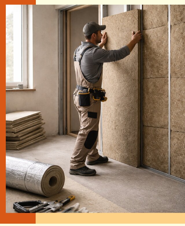 Шумоизоляция дома в Североуральске — комплексная защита от шума