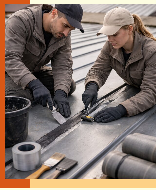 Гидроизоляция фальцевой кровли в Североуральске качественно и надежно