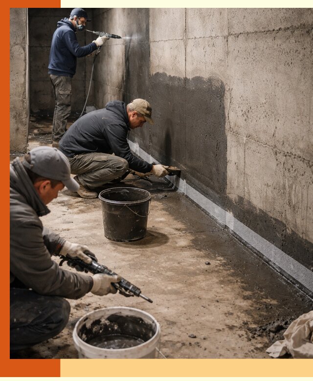 Гидроизоляция подвала в Североуральске — комплексная защита от влаги