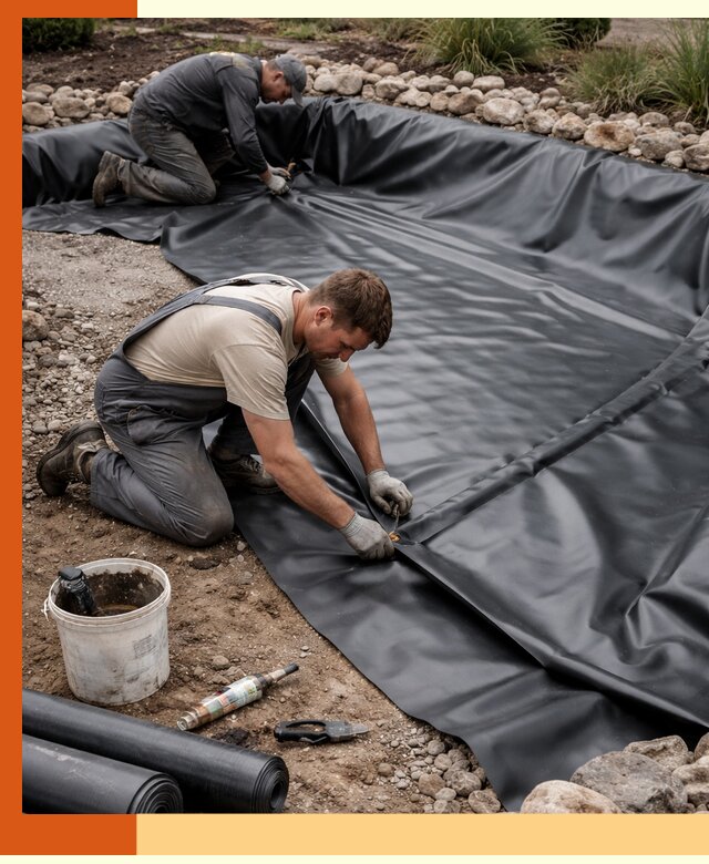 Гидроизоляция пруда в Североуральске: надежная защита и герметизация