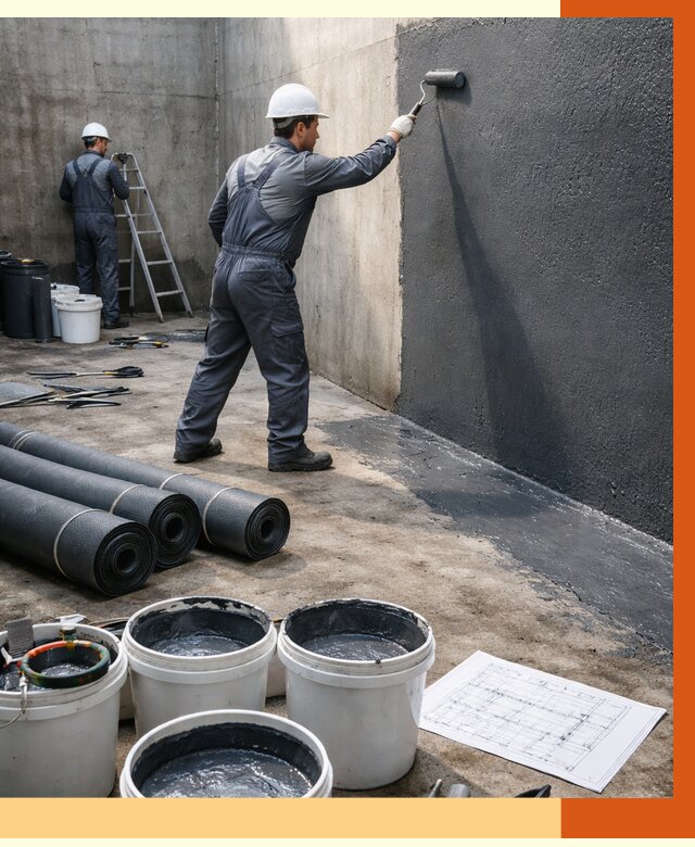 Гидроизоляция резервуара в Североуральске от 123612 руб. под ключ | ТепломастерСву