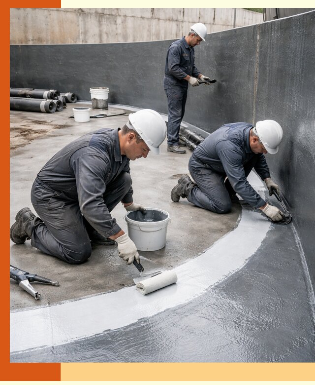 Гидроизоляция резервуара для топлива в Североуральске