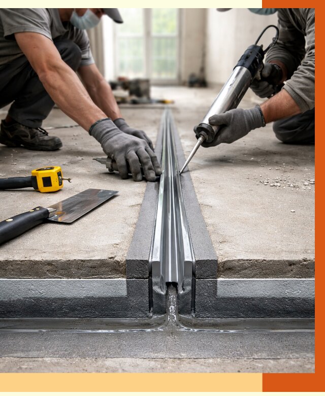 Гидроизоляция деформационного шва в Североуральске от 7726 руб. под ключ | ТепломастерСву