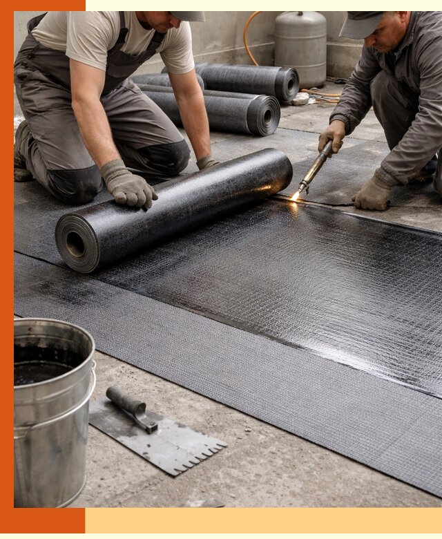 Монтаж гидроизоляционной мембраны в Североуральске для зданий и конструкций