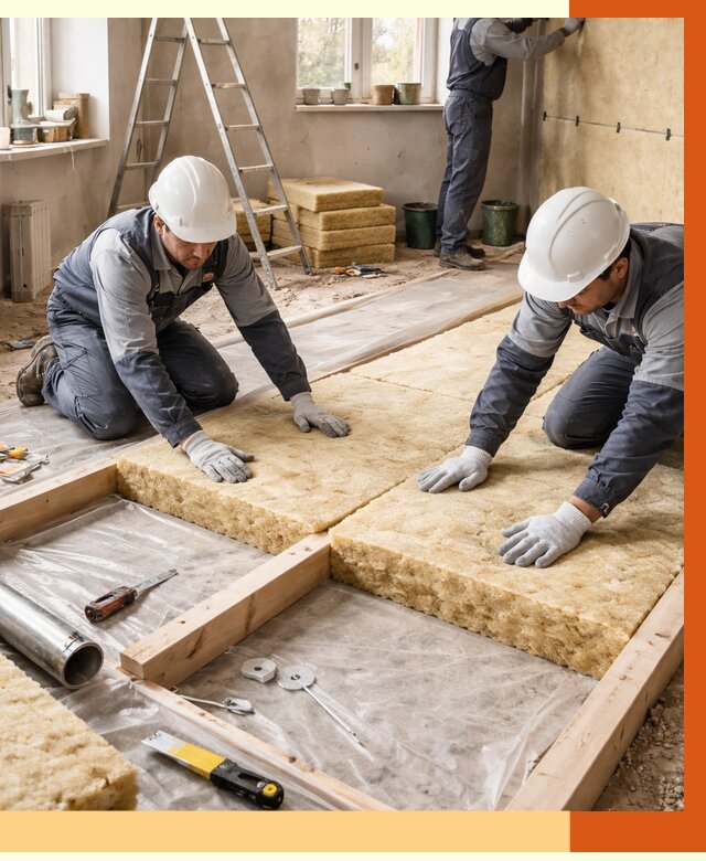 Восстановление теплоизоляции в Североуральске от 8756 руб. — ремонт утепления под ключ | ТепломастерСву