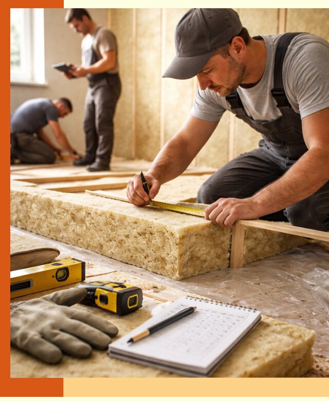 Расчет толщины утеплителя для зданий и помещений в Североуральске