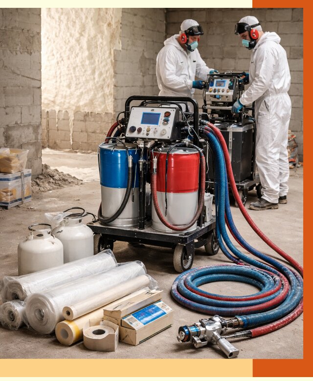 Аренда установки для напыления ППУ в Североуральске от 36054 руб. | ТепломастерСву