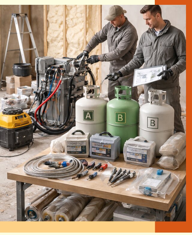 Продажа компонентов ППУ с консультацией в Североуральске от 4326 руб. | ТепломастерСву