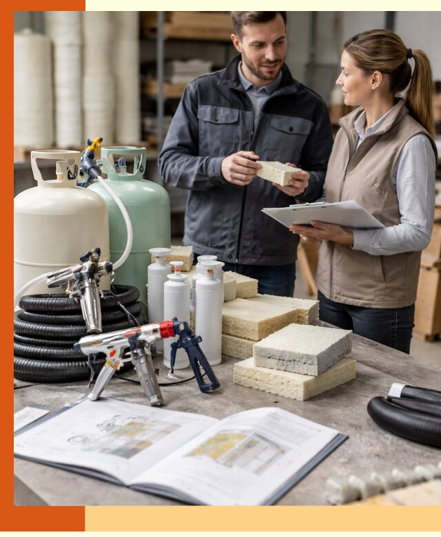 Продажа компонентов ППУ с профессиональной консультацией в Североуральске